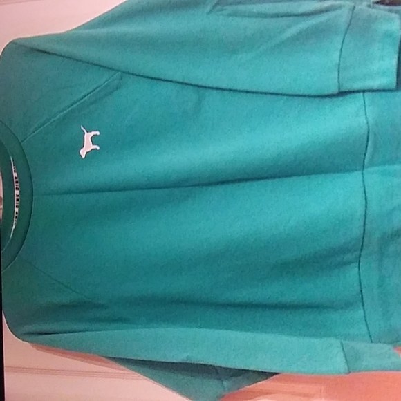 Nwot. Pink Victoria's secret pullover sweatshirt. - Picture 1 of 3